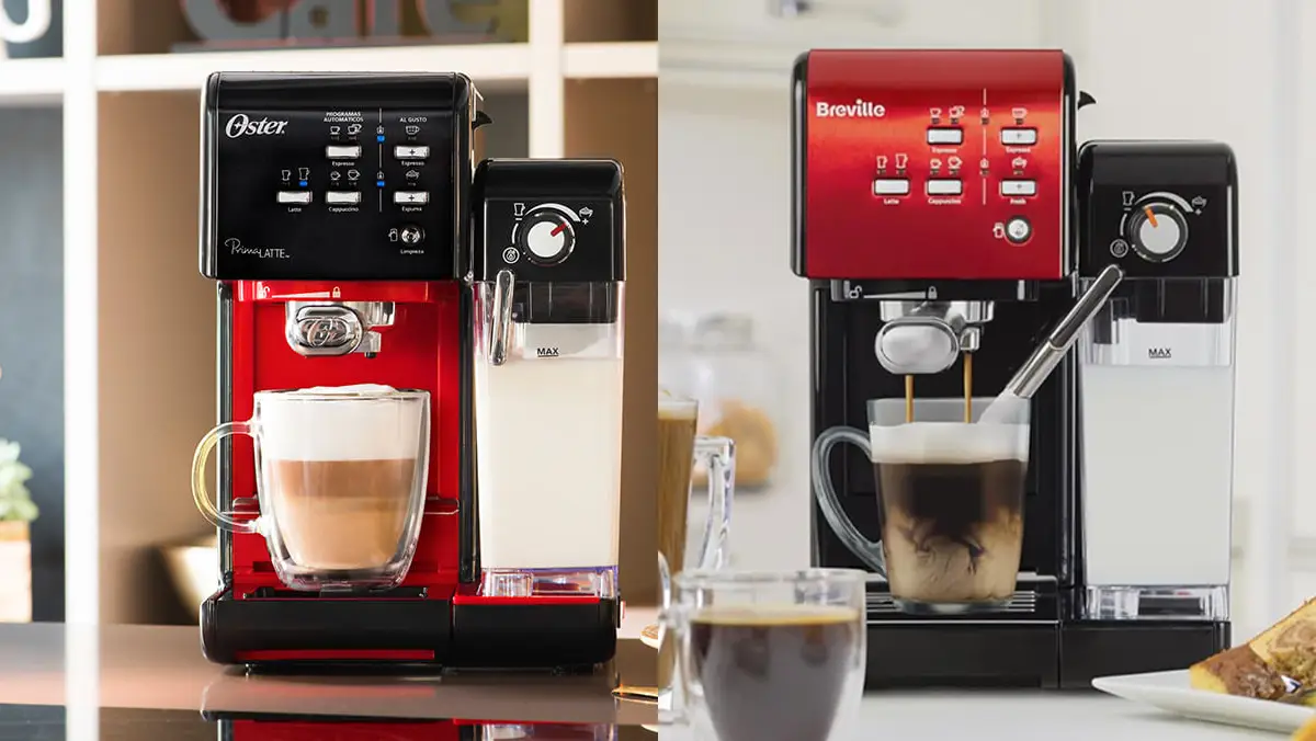 Oster y Breville Prima Latte