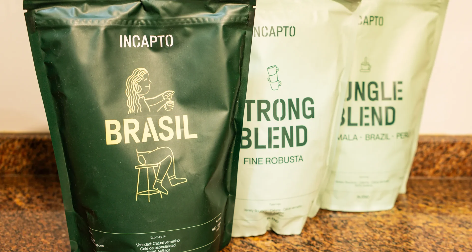 Café en grano de Incapto