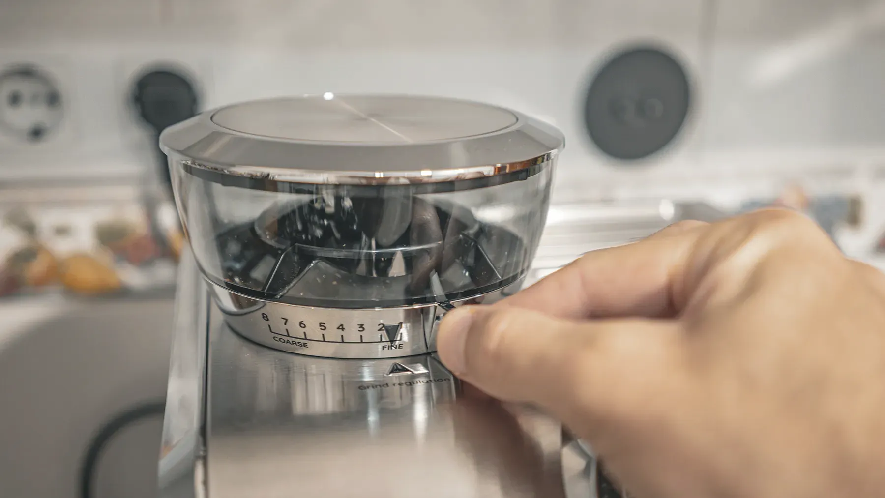 Molinillo en la De'Longhi Specialista Arte Evo