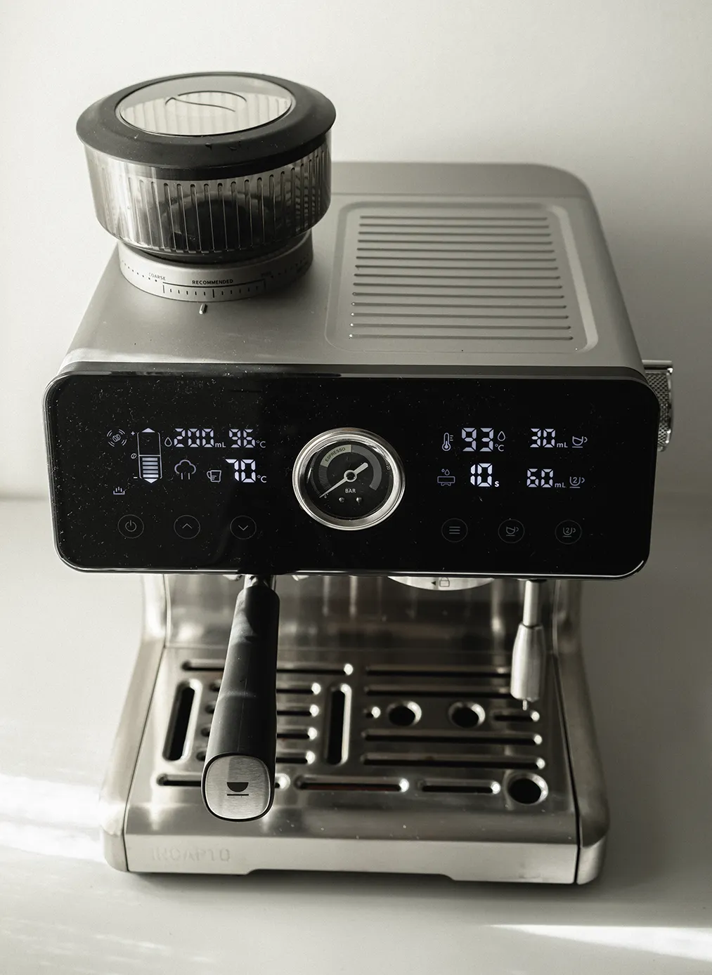 Panel de control de la Incapto Sabi